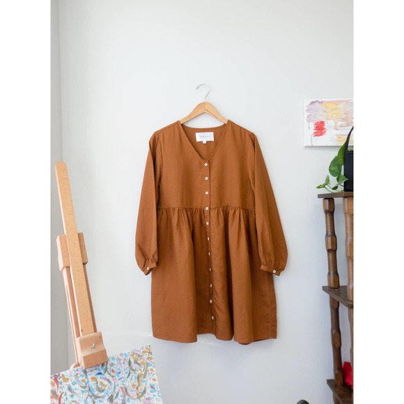 Tradlands Dresses & Skirts - Tradlands Remi Midi Dress Sienna Babydoll NWOT S